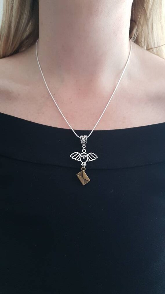 harry potter necklace silver