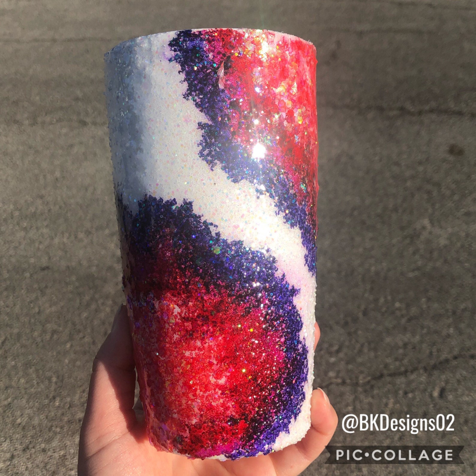 Geode Tumbler Geode Rock Tumbler Custom Personalized Etsy