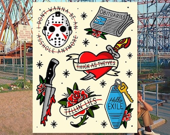Menzingers Flash Sheet