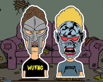 Czar & Doom Sticker Set