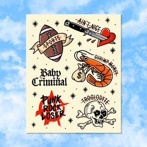 Viagra Boys Flash Sheet
