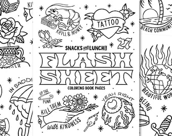 Flash Sheet Coloring Pages
