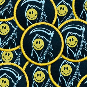 Reapin' with a Smile Patch