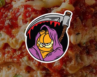 I Hate Mondays Reaper Sticker