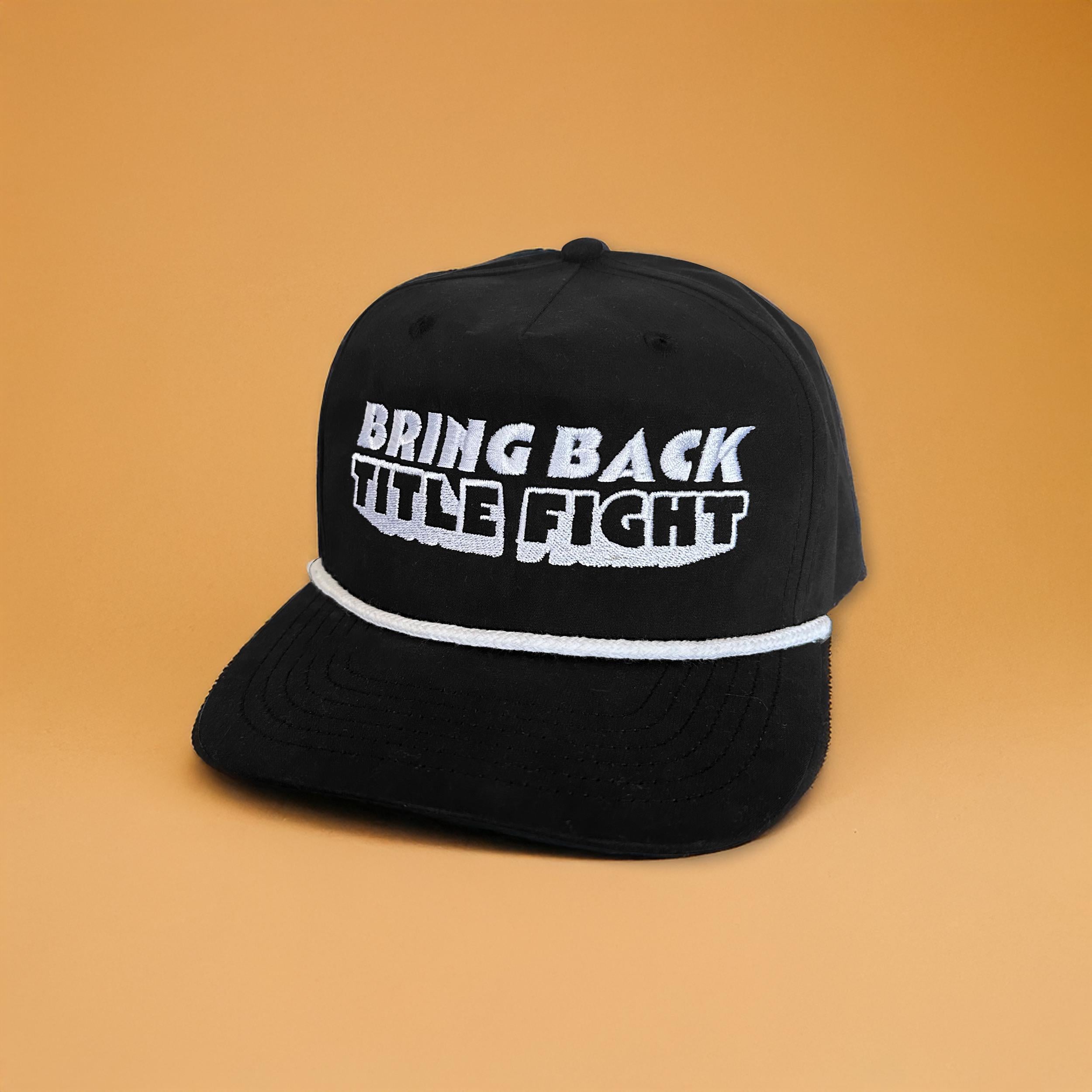 Title Fight Hat - Etsy