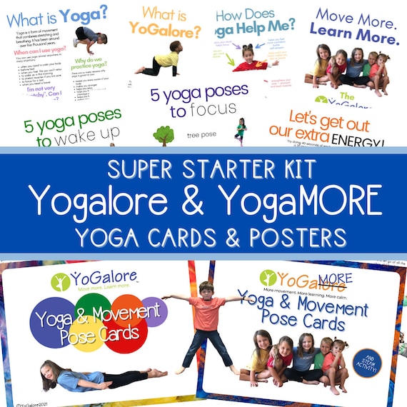 Yoga Kids Poses and Posters for the Classroom: Super Starter Kit
