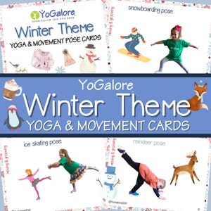Winter Theme Yoga & Movement Cards