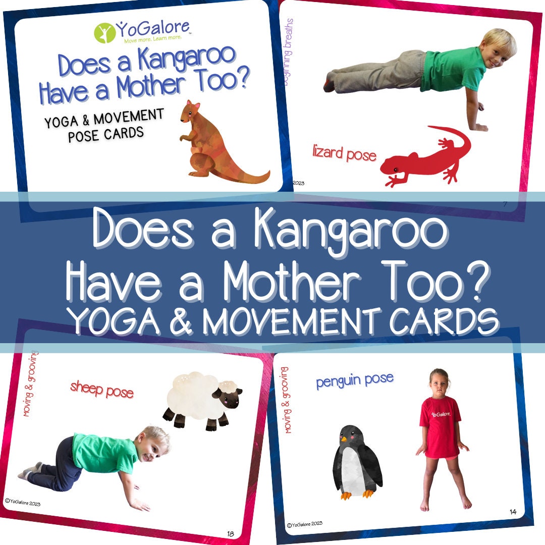 Printable Animal Yoga Cards for Little Wildlings - Mother Natured