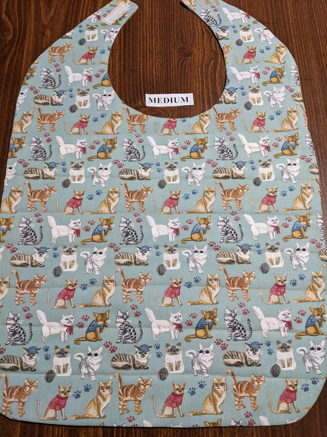 Adult and Older Children Clothing Protectors / Bibs Reversible Etsy