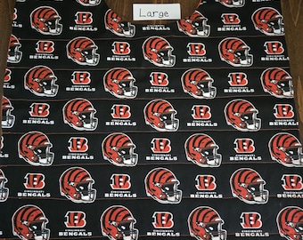 Peto reversible grande para adultos de los Cincinnati Bengals – Protector de ropa de fútbol
