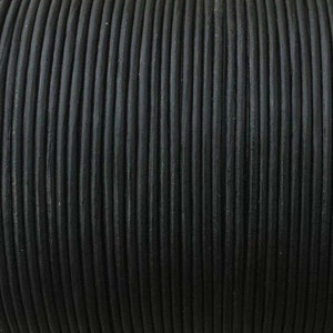 May include: Close-up of a black textured surface with a repeating pattern of vertical lines.