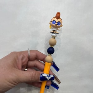 Character Beaded Pen | Goofy Movie Characters Beaded Pen | Goofy Beaded Pen | Custom Beaded Pen