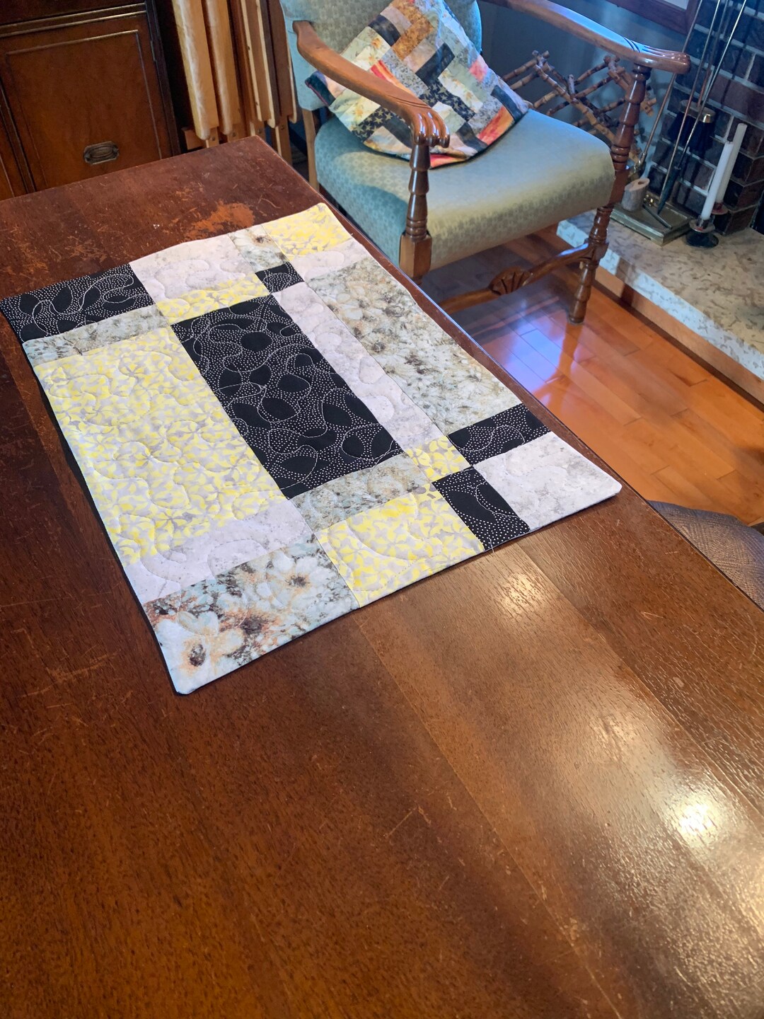 Take 4 Quilted Placemats Etsy