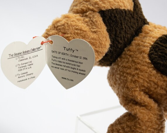Tuffy Original Ruhestand Ty Beanie Baby Pe Pellets Dob | Etsy