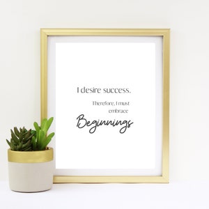 Beginnings