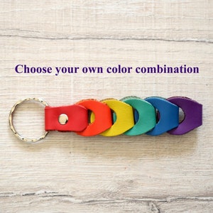 Choose your own colors key chain. Only Express Shipping