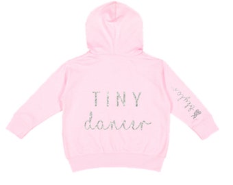 Custom Party Shop Baby Girls Novelty Ballerina Hoodie Pullover