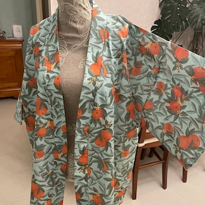 Elegant kimono dress boho kimono jacket cardigan kimono jacket in Cotton floral kimono dress bridesmaid kimono beach kaftan bathrobe