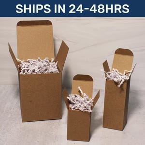 Custom Gift Box Add-On - White Crinkle Paper Packaging for Personalized Glassware, Shot Glass, Shooter, Wine Glass