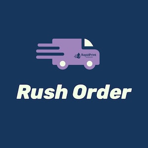 Rush My Order – Priority Production + FedEx 2-Day Shipping