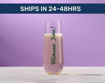 Custom Birthday Flute with Face & Name – Personalized Plastic Toast Glass for Parties