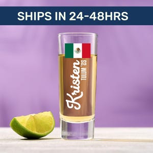 Individuelle Urlaubs Schnapsgläser, Trip Geschenktüten, Mädchen Reise Schnapsgläser, Mädchen Reise Accessoires, Cinco de Mayo Dekorationen