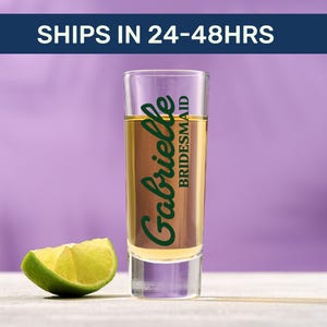 Bridesmaid shot glasses, Bachelorette shot glasses, Bridesmaid proposal gift, Bridesmaid shot glass, Shot glasses for bridesmaids