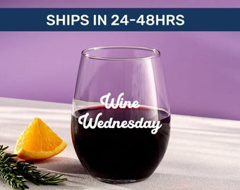 Personalized stemless wine glasses, Personalized wine glasses, Custom wine glasses, Custom stemless wine glasses, Wine glass personalize
