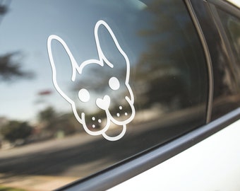 Français Autocollant de voiture Bulldog