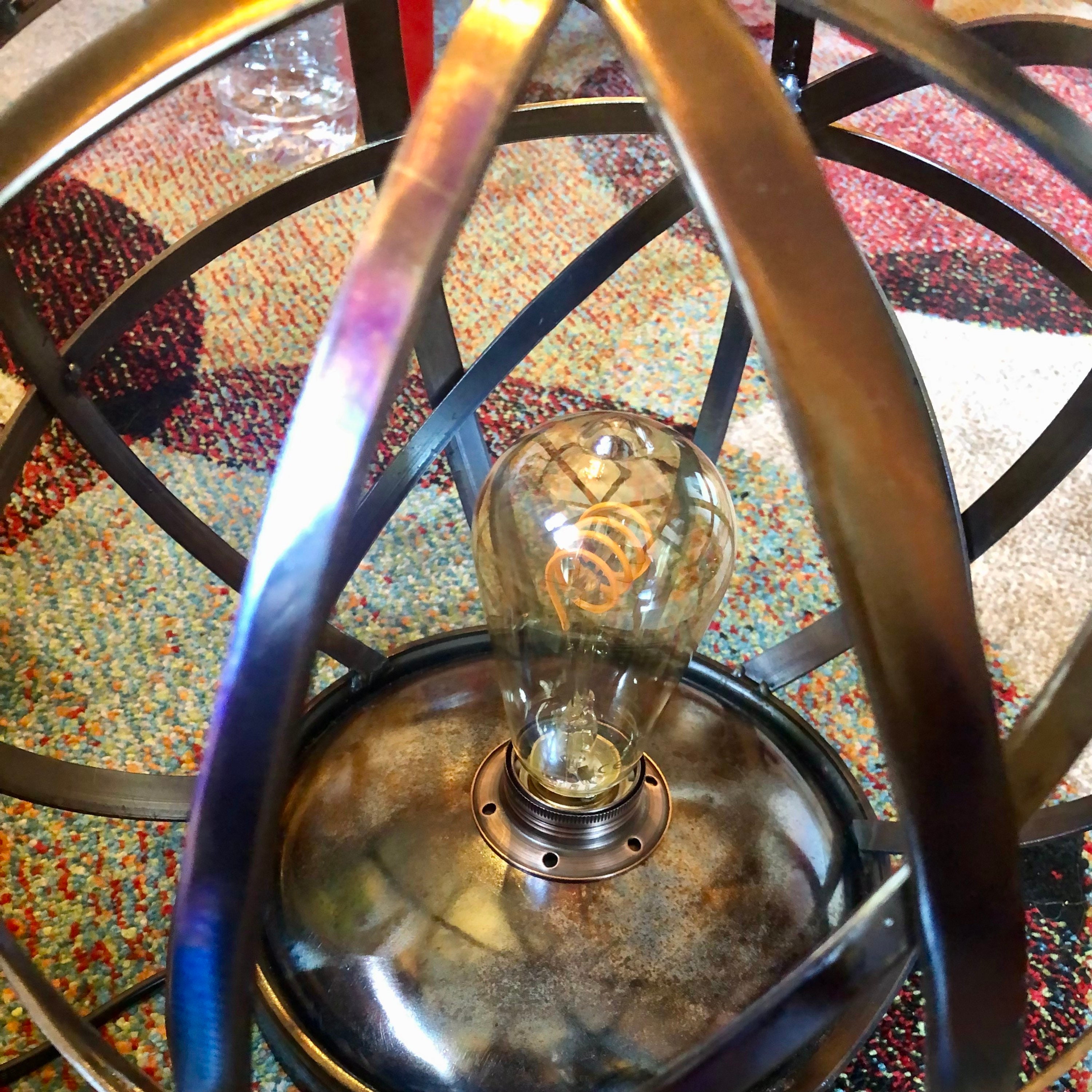 Lampe Vintage Recyclage