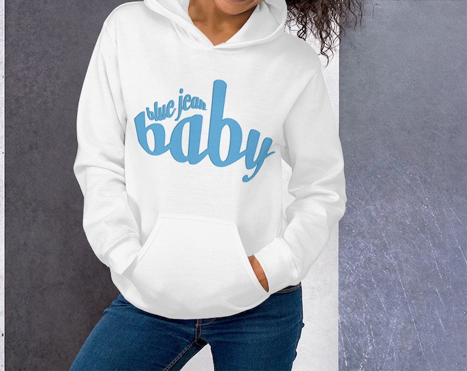 Blue Jean Baby Inspired Hooded Sweatshirt for Men or Women HOODIE Statement Clothing UNISEX Back to School Gift for Her Statement Hoodie