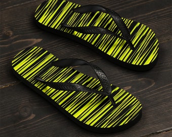 FLIP FLOPS Beach Pool Flip Flops Thong Sandals UNISEX Beach Flip-Flops Festival Clothing Rave Clothing Beachwear Accessories Footwear Shoes