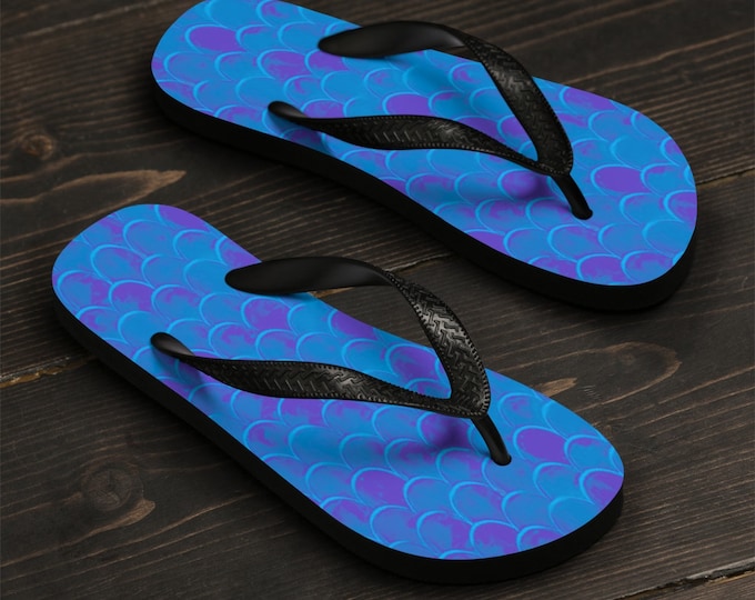 MERMAID FLIP FLOPS Mermaid Thong Sandals Fashion Footwear Beach Flip Flops Pool Flip-flops Unisex Flip-Flops Summer Fashion Accessories