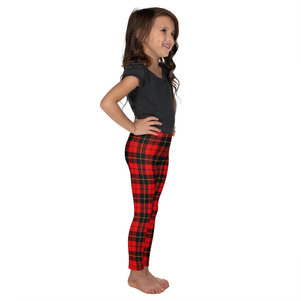 Baby girl tartan leggings discount