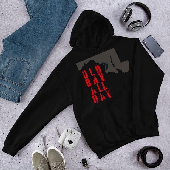 MARYLAND OLD BAY Hoodie for Men or Women Unisex Hooded Etsy UK