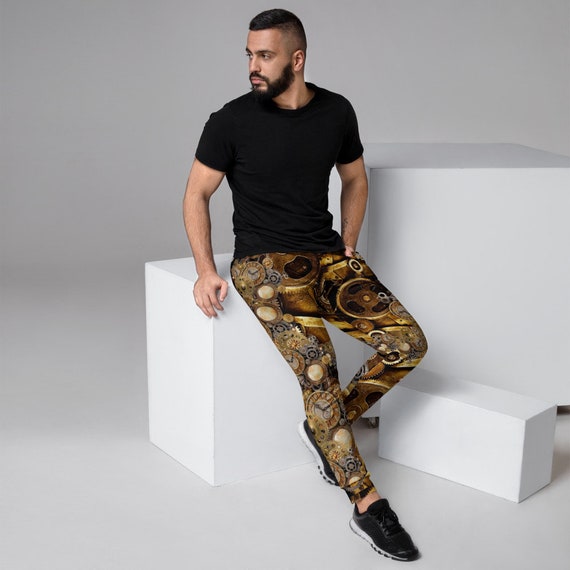 STEAMPUNK JOGGERS SWEATPANTS Men's Joggers / Sweatpants Futuristic