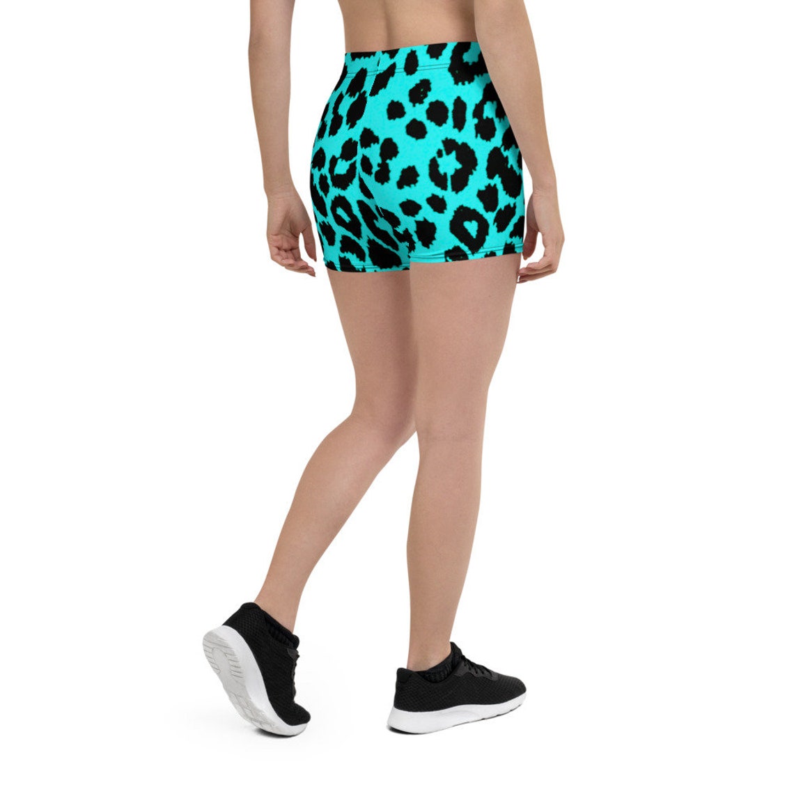 LEOPARD PRINT SHORTS Womens Shorts Animal Print Cheetah Print Shorts