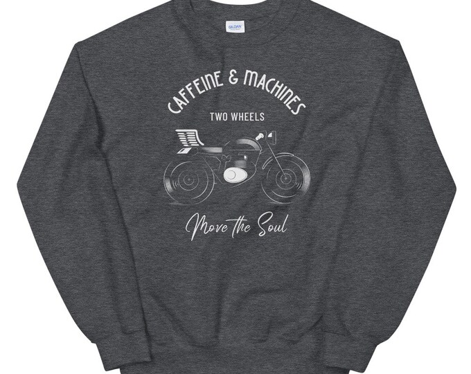 VINTAGE MOTORCYCLE SWEATSHIRT Biker Sweatshirt Motorcycle Clothing Mens Sweatshirt Gift for Him Unisex Sweatshirt Motorcycle Enthusiast