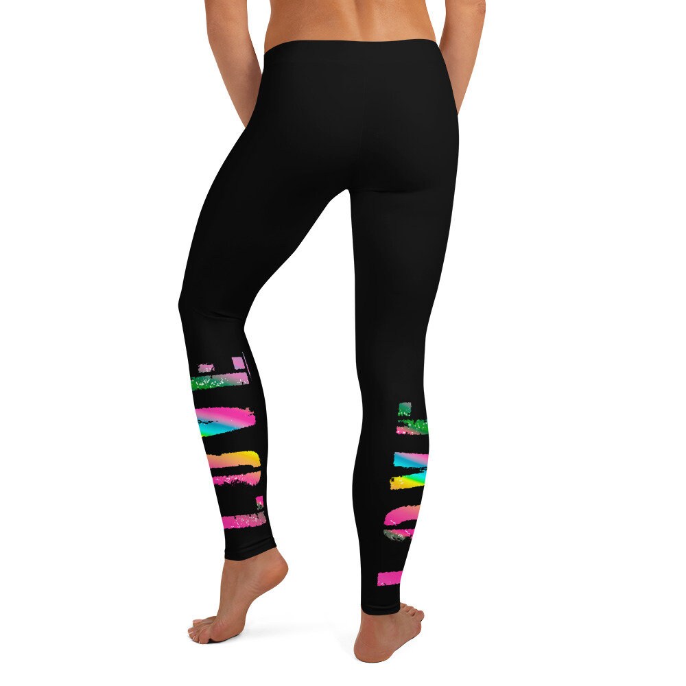 Valentine's Day Leggings WOMENS LEGGINGS Yoga Leggings Yoga Pants ...