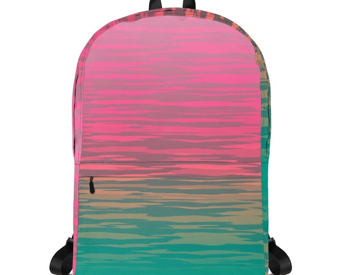 OMBRE RAINBOW BACKPACK Festival Accessories Festival Bag Back to School Bag Backpack Book Bag Rave Accessories Designer Fashion Backpack