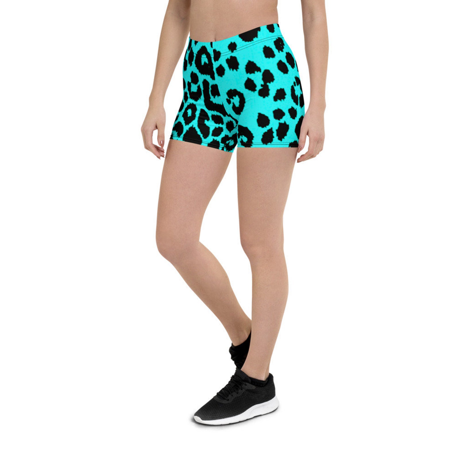 womens nike leopard print shorts