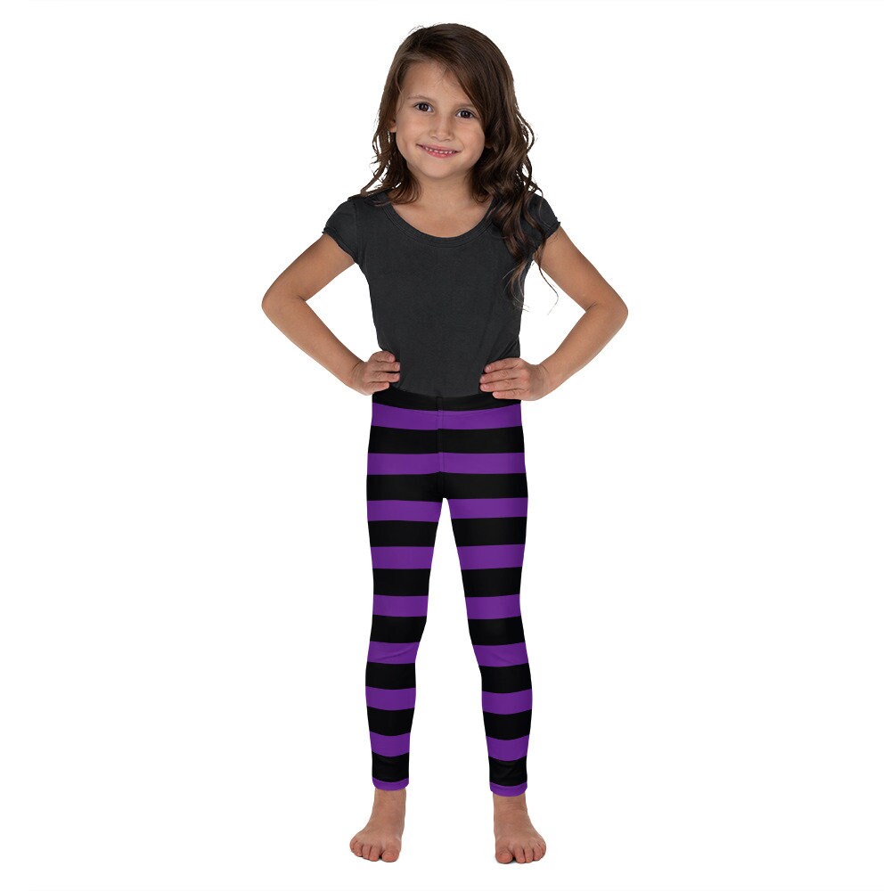 GIRLS WITCH LEGGINGS Halloween Leggings Striped Leggings for Girls Baby Leggings Toddler Leggings Youth Leggings Kid s Leggings Costume Etsy