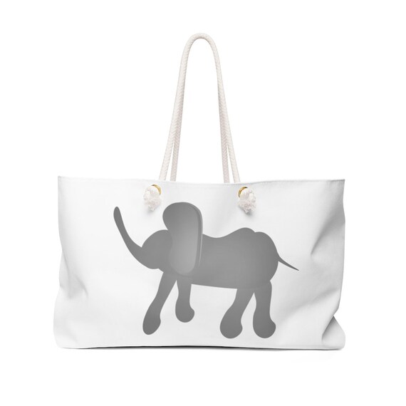 elephant beach bag