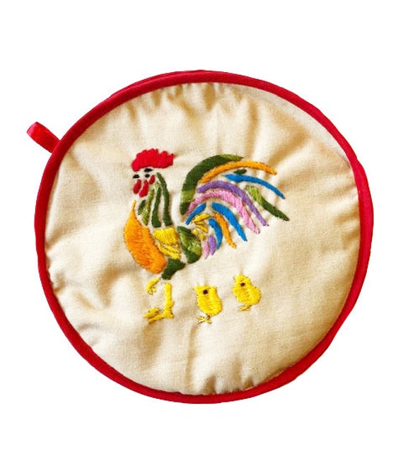 Rooster Quilted Tortilla Warmer