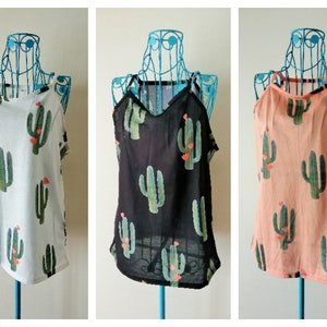 Cactus Top,  Shirt, T-shirt, Cactus Pattern, Cacti, Cactuses