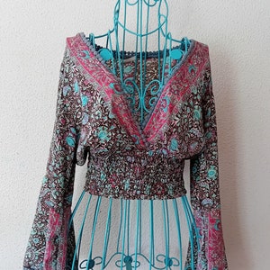 Women Tunic, Blouse, Dress, India, Nepal, Africa, African Print, Capulana, Wax