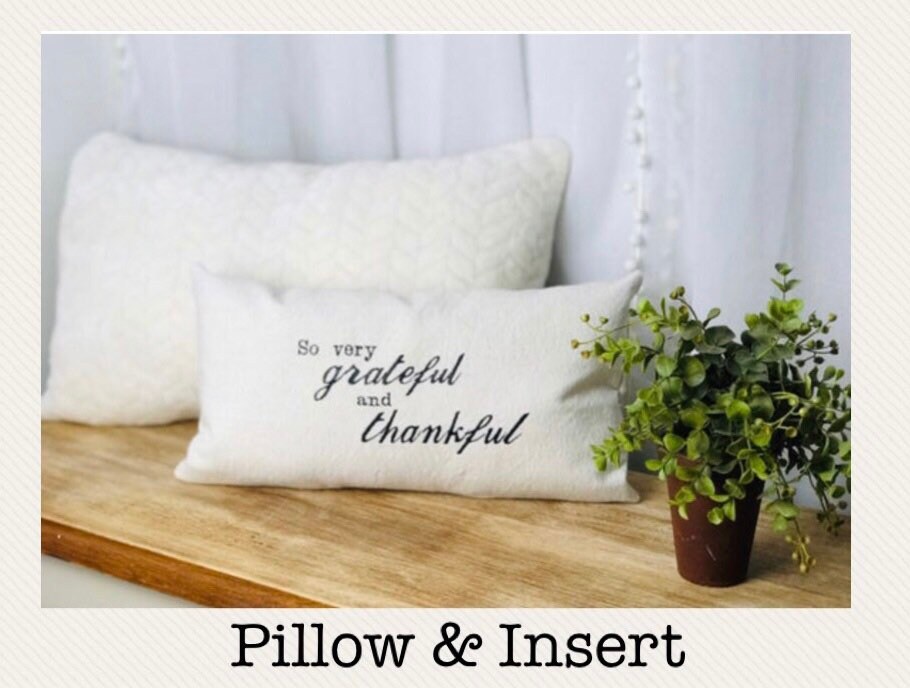 Gift For Friends I Am So Thankful - Personalized Throw Pillow