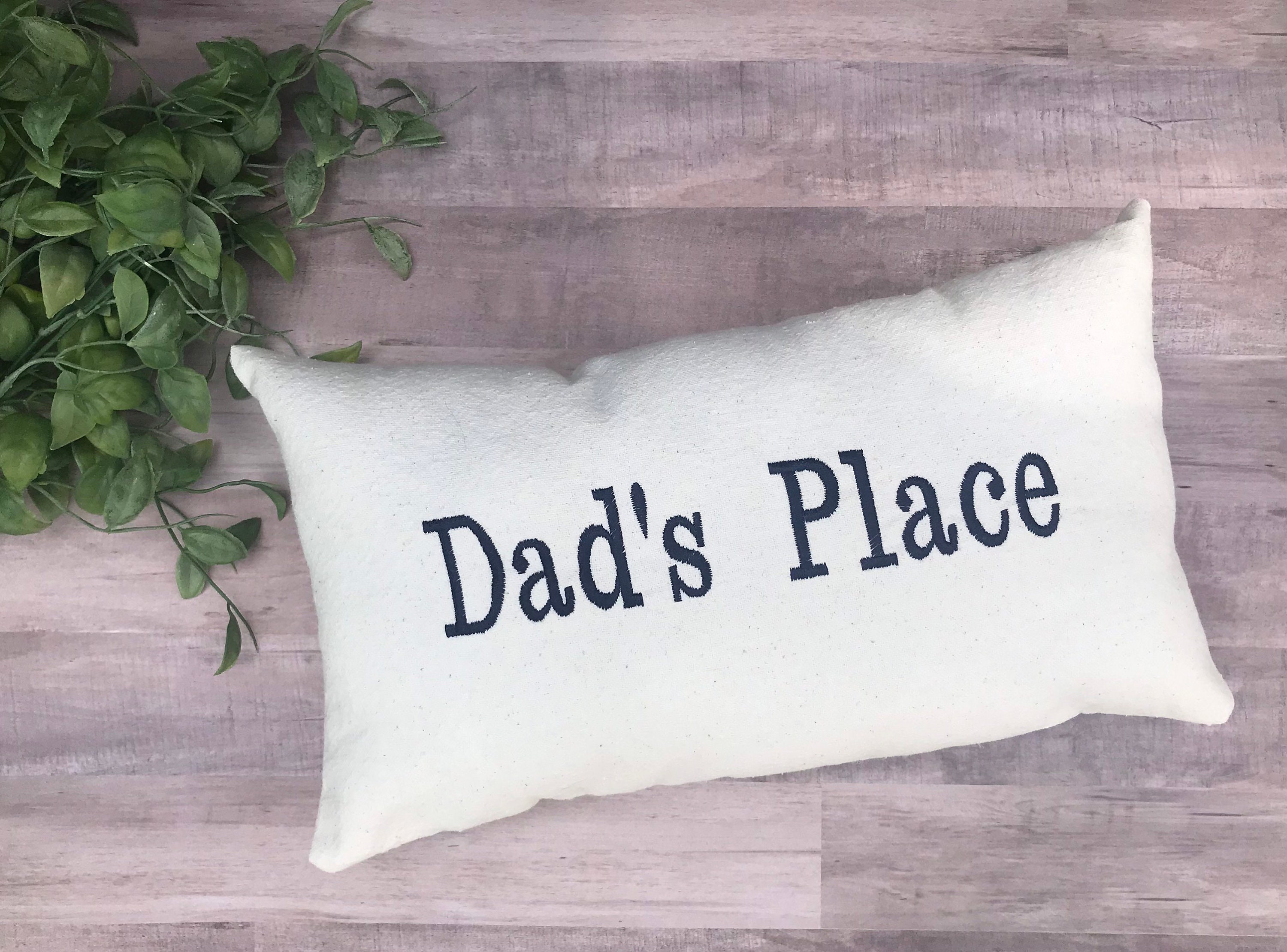 Gifts For Dad Personalized Pillow For Dad Custom Dad Etsy