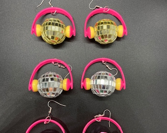 Headphones Disco Balls