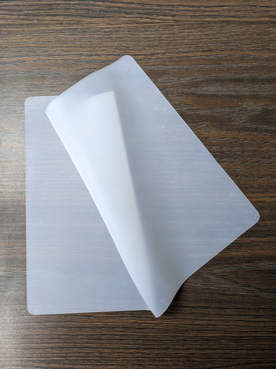 Large Transparent Silicone Mat Mold Frost Clear White 13 Etsy